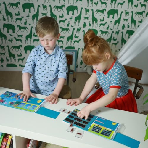 SmartGames - Coral Reef, Magnetic Puzzle Game with 48 Challenges, 4+ Years