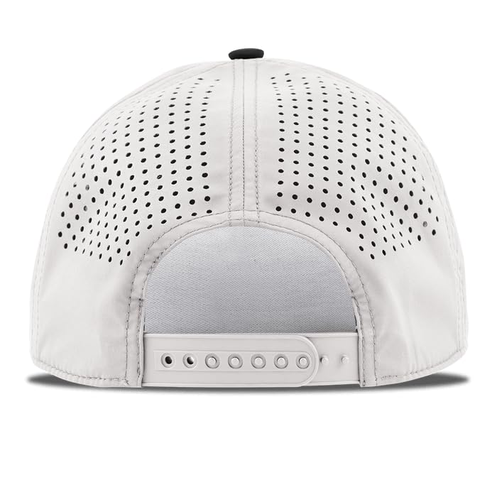 Image of Branded Bills Dad Script Hat for Men, Adjustable 5 Panel Rope Baseball Cap, Structured Snapback