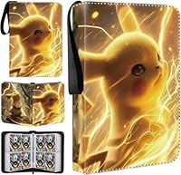 JATERWI Hefte für karten 55 Seiten 440 Karten Kapazität, Sammelkarten Album für Sammelalbum Karten, Hochwertiges Wasserdicht PU Leder Kartensammlung Sammelalbum.