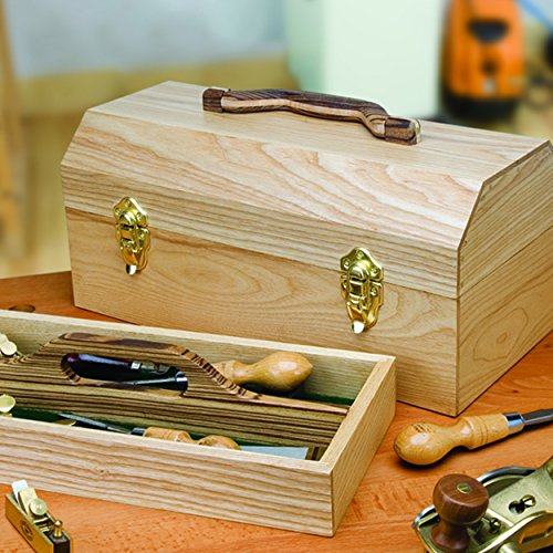 Woodcraft Project Paper Plan To Build Craftsman's Toolbox - Material Not Included