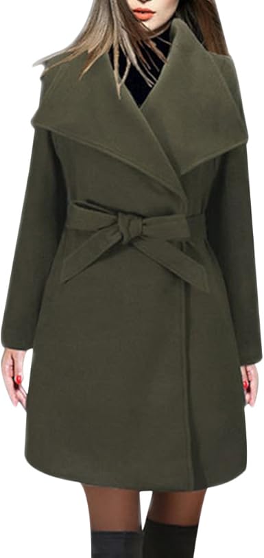 big lapel coat