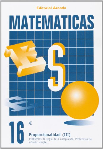 Portada de Cuaderno Matematicas Nº 16 - Proporcionalidad