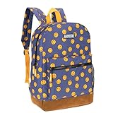 AEROPOSTALE Upgraded Fieldtrip Unisex Backpack - AE Mens and Womens Bag for Everyday Use (Happy Days)