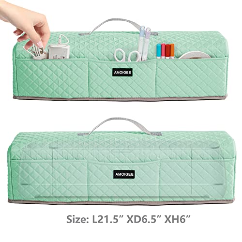 AMOIGEE Padded Dust Cover Compatible with Cricut Maker 4, Explore 4, Cricut Maker, Maker 3, Explore 3, Explore Air 2, Machine Cover for Cricut Accessories and Suppliers, Tools - Image 5