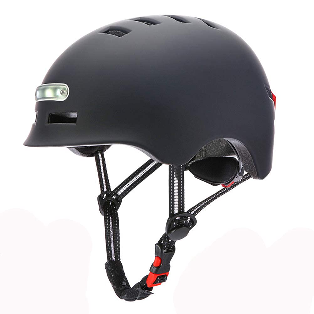 Casque de Vélo avec Lumière LED, Casque pour Trottinette électrique
