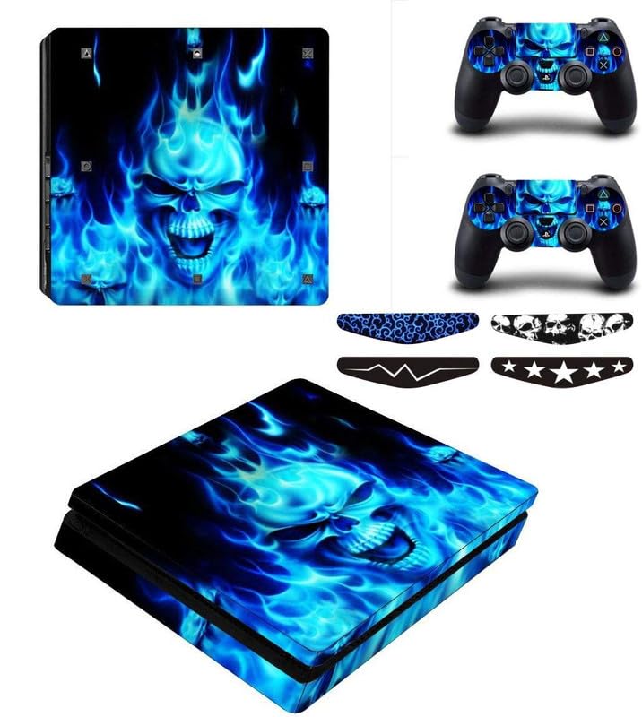 See full amazon price history chart for Khushi D�cor Blue Skull Theme 3m Skin Sticker Cover for Ps4 Slim Console and Controllers|9 Khushi D�cor Blue Skull Theme 3m Skin Sticker Cover for Ps4 Slim Console and Controllers|9 (B0CP5ZSGKD) Amazon Price History, Amazon Price Tracker