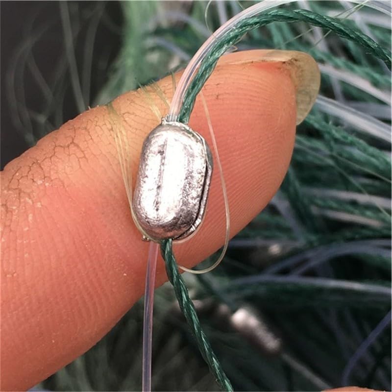 Fischernetz Kiemennetz 3m Tiefe 100m sinkende Fischerei Gill Net DREI Schichten Trammel -Netzwerk -Fischerei Gillnet Karpfenfischereiwerkzeuge Single Layer Monofilament Fischernetz