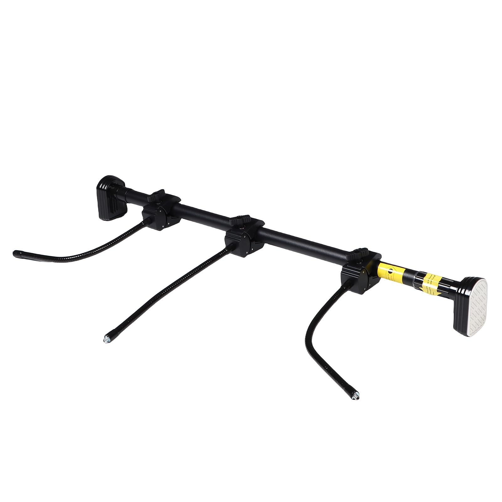 TOPINCN Colgador de Guirnalda Ajustable, Soporte de Guirnalda de Puerta Delantera Resistente para Coronas, Luces, Decoración Navideña, sin Instalación de Herramientas, Almohadillas