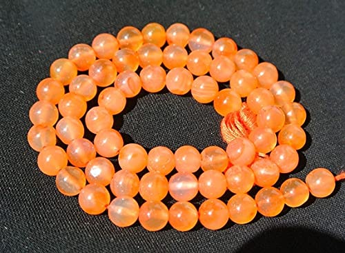 Perles en Cornaline Naturelle 6mm LKBEADS pour Atelier Bijoux DIY