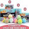 Bath-Bombs-Bubble-Bath-Organic-SPA-Gift-Set-12-XXL-5-OZ-Bath-Salts-Coconut-Oil-Flavie-Natural-Fizzie-Relaxing-to-Moisturize-Dry-Skin-for-Women-Girlfriend Bath Bombs, Bubble Bath, Organic SPA Gift Set 12 XXL 5 OZ, Bath Salts, Coconut Oil, Flavie, Natural Fizzie Relaxing to Moisturize Dry Skin for Women, Girlfriend