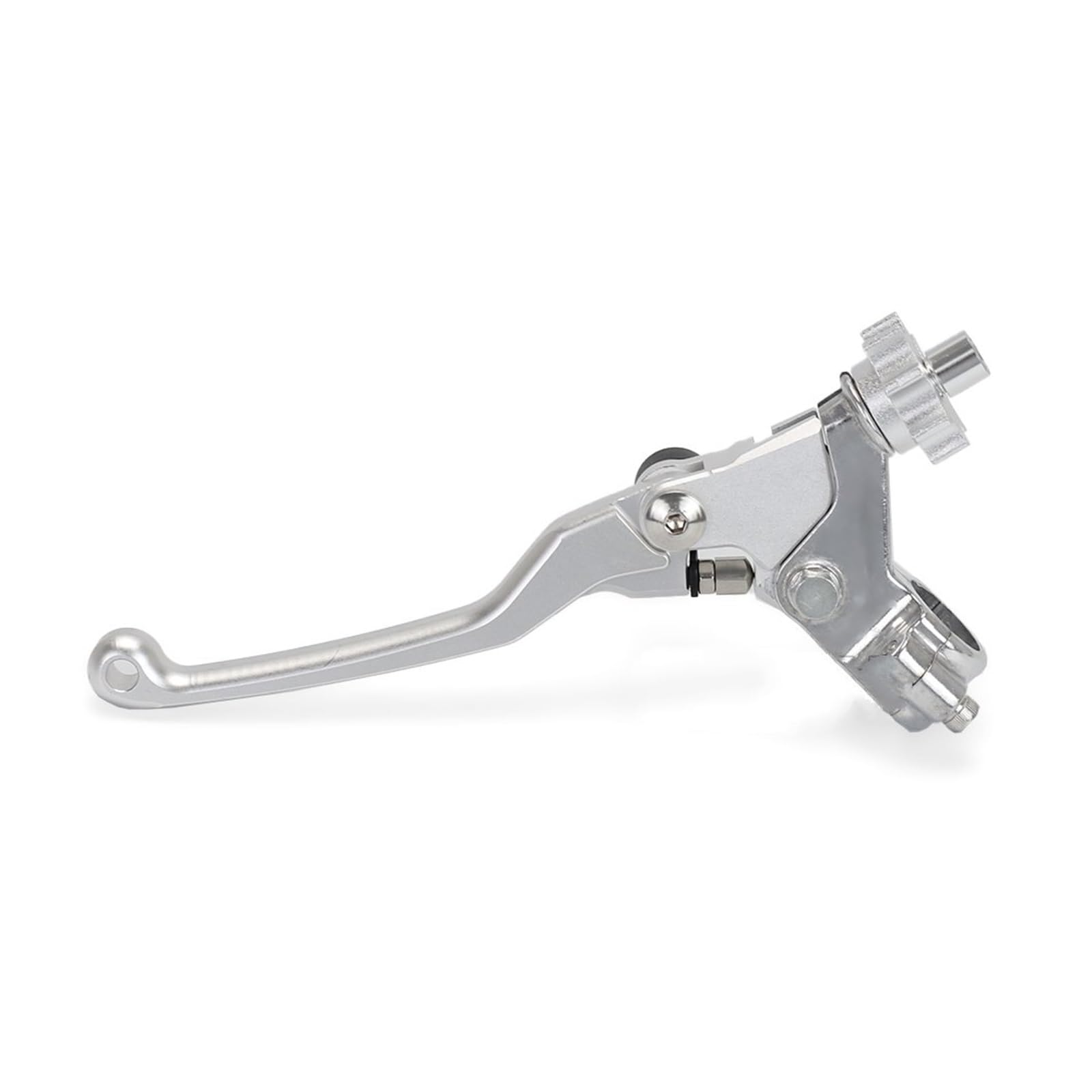 IUKMR Motorcycle Clutch Brake Lever for Kawasaki for KX450F for KX250F Handlebar Clutch Lever Handle Perch Motorcycles(Long Silver)