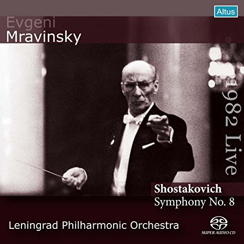 ショスタコーヴィチ : 交響曲 第8番 (Shostakovich : Symphony No.8 / Evgeni Mravinsky | Leningrad Philharmonic Orchestra) [1982 Live] [SACDシングレイヤー]のサムネイル