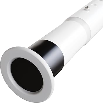 Oxdigi Tension Curtain Rods Adjustable Shower Curtain Rod Spring Tension 83.1-102.8 Inches, Long ...