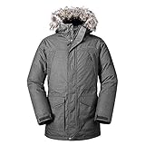 Eddie Bauer Men's Superior Down Parka, Dk Charcoal Htr Medium