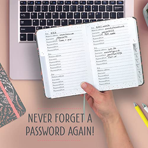 Boxclever Press Password Book With Alphabetical Tabs. Easy To Use Password Keeper Book For All Your Online Details. Untitled Password Book Small For Home Or Office - 6 X 4.5'' #TOP2