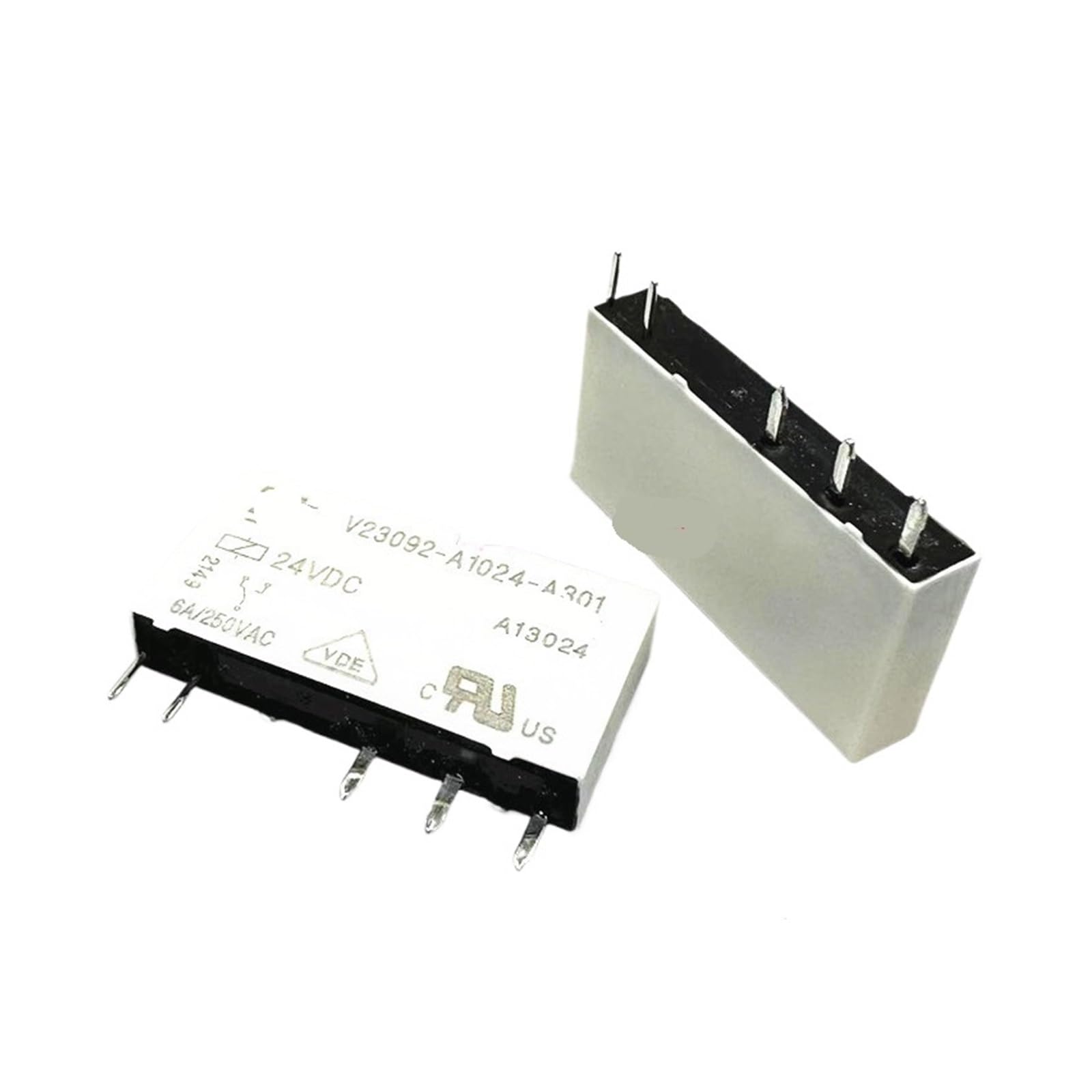 Relé de potencia 24VDC V23092-A1024-A301 con conmutación estable de 6A para automatización 2