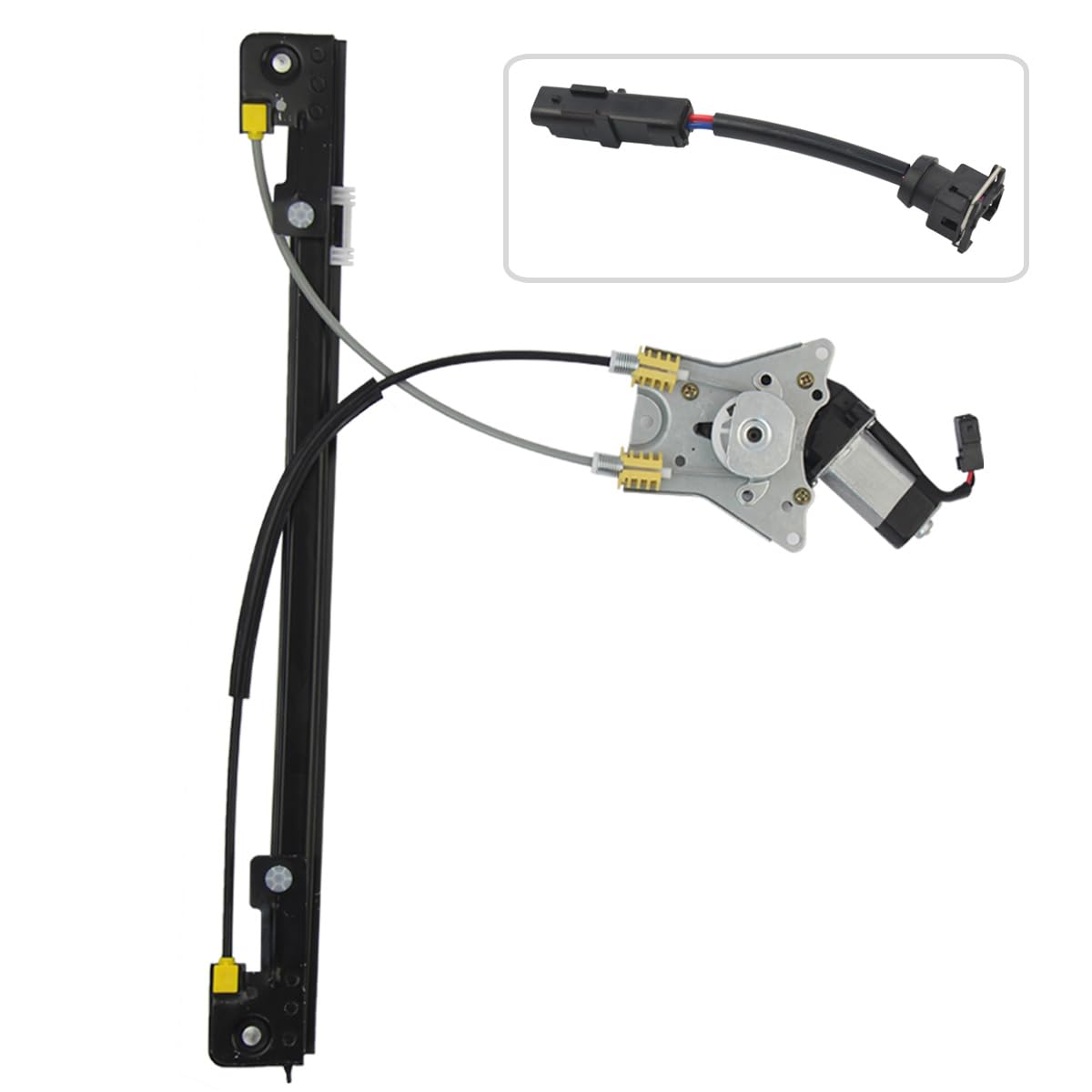 STARKIT PERFORMANCE Elevalunas compatible para Jumpy 1, Evasion, Expert, 806, Scudo, Ulysse y Lancia Zeta (1994-2006) CON MOTOR | DELANTERO IZQUIERDO (conductor) 922334