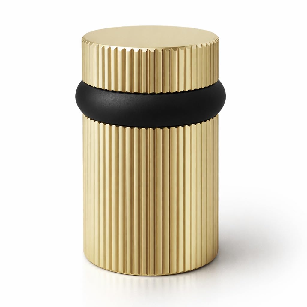 Mega Handles Linear Floor Door Stopper, Quickly Installed Wall Protector, Wall Protectors from Door Knobs, Floor Door Stop with Mounting Hardware