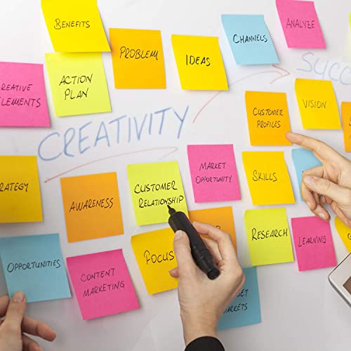 Foglietti Adesivi Colorati Super Sticky Notes