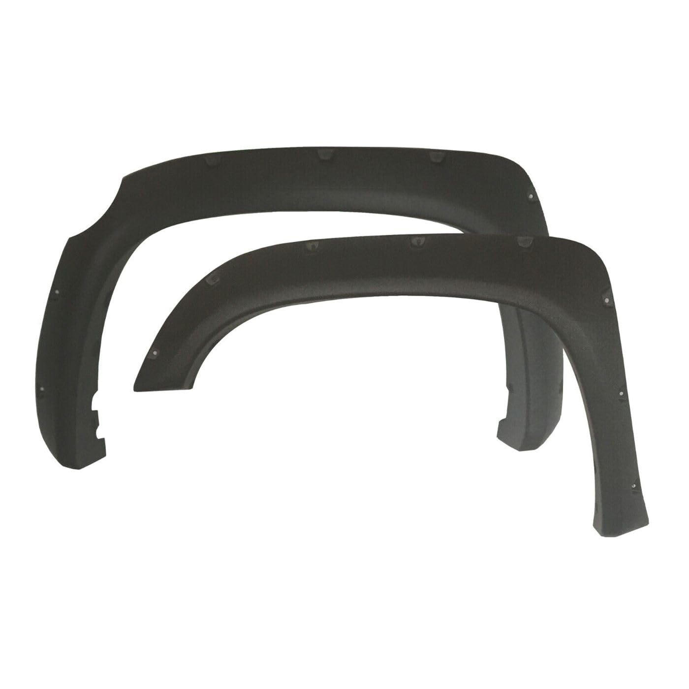 TIUBIDBA Pocket Bolt Style Wheel Protector Flare for Toyota for Tundra 2014-2021 Sand Blast Textured Front: 1.75