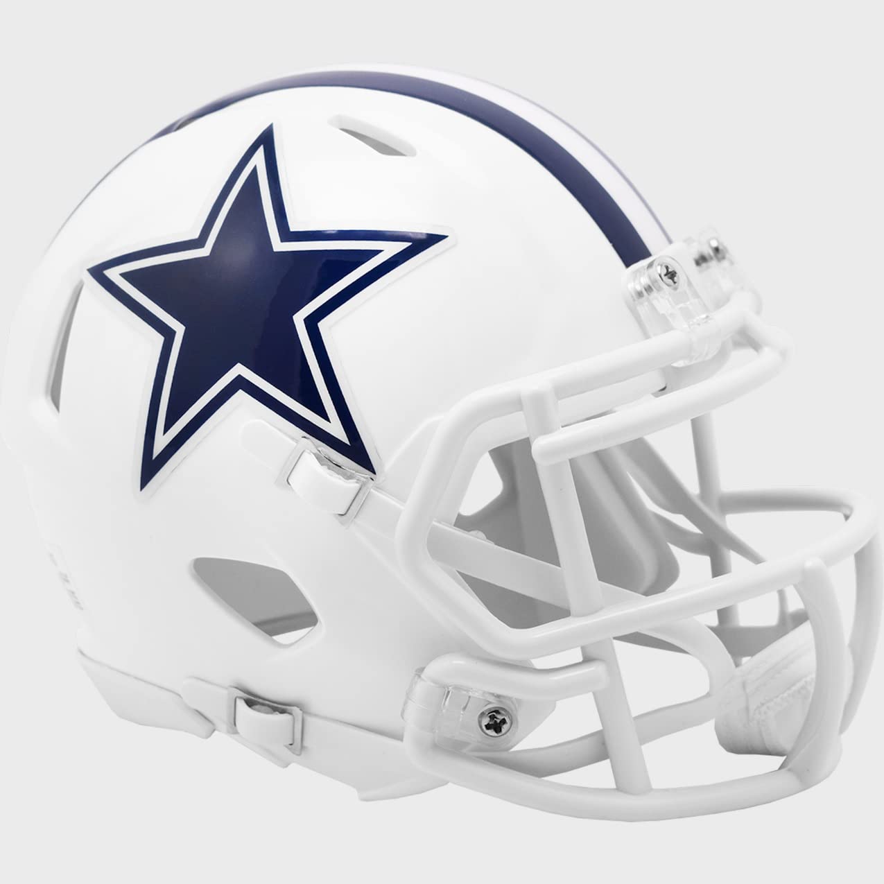 dallas high school football helmet Amazon.com: Dallas Cowboys Alternate On-Field White Revolution Speed Mini Football  Helmet