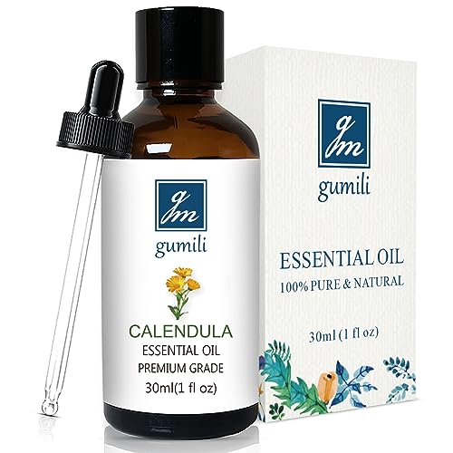 GM Gumili Calendula Essential Oil 1 Oz Home Fragrance Oil for Perfume Soaps Candle Making Dryer Balls Diffusers