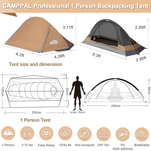 Camppal 1 Person Tent