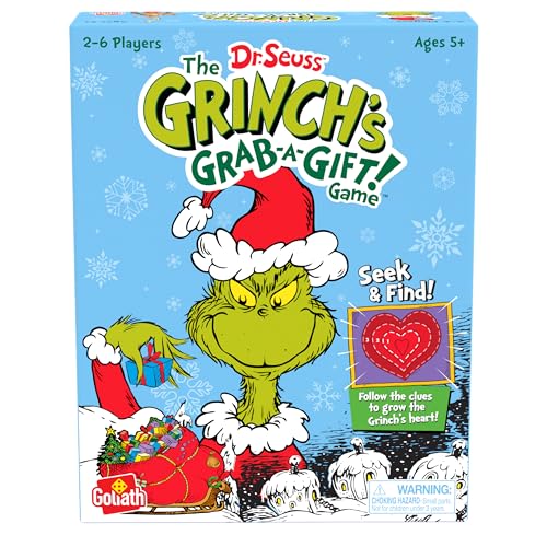 Juego Cooperativo The Grinch's Grab-a-Gift para 2-6 jugadores miniatura 1
