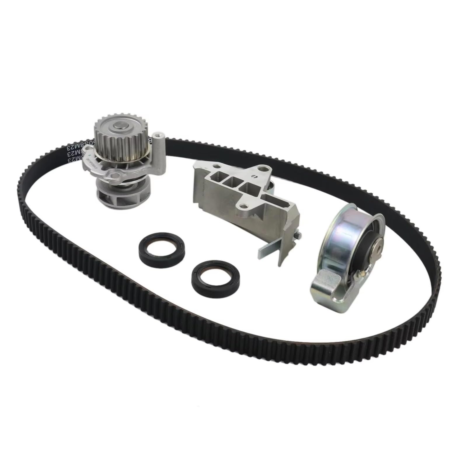 Compatible Con Skoda Para Octavia 1996-2010 Kit Repuestos Tensor Bomba Agua Y Correa Distribución Modificación MN980030 Kit Distribucion Auto