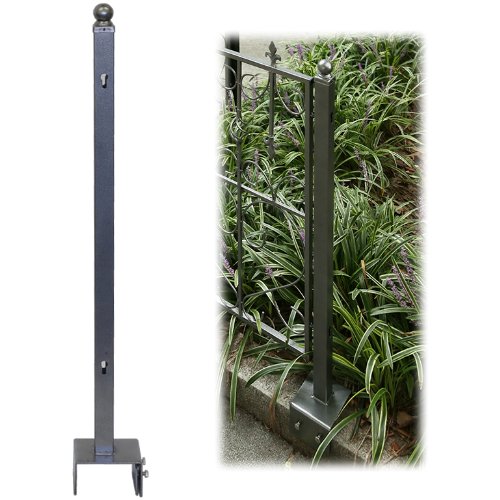 ガーデンガーデン モダンエクステリアフェンス ハンマートーンフェンス用10cm幅専用ブロックポスト IEF-MDBB10 - ガーデンガーデン - 商品画像