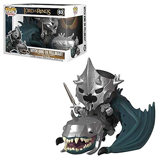 Funko Pop! Rides: The Lord Witch-King Of Agmar The Rings : Witch King With Fellbeast - Lord Of The Rings - el Señor de los Anillos - Figura de Vinilo Coleccionable - Idea de Regalo- Mercancia Oficial | Ya disponible en tu tienda friki favorita! En mundofriki.es!