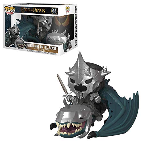 Funko Pop! Rides: The Lord Witch-King Of Agmar The Rings : Witch King With Fellbeast - Lord Of The Rings - el Señor de los Anillos - Figura de Vinilo Coleccionable - Idea de Regalo- Mercancia Oficial