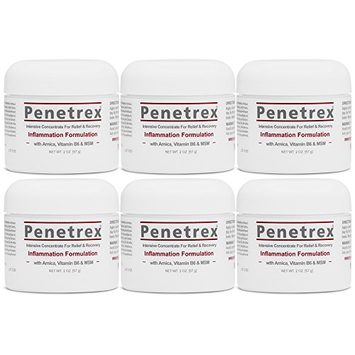 Penetrex - Pain Relief Therapy, 2 Oz. [SIX Pack] :: Effective on its own -and- Used to Accelerate & Enhance Results alongside Physical Therapy, Arthritis Gloves, Back, Neck, Knee, Elbow Braces, etc.