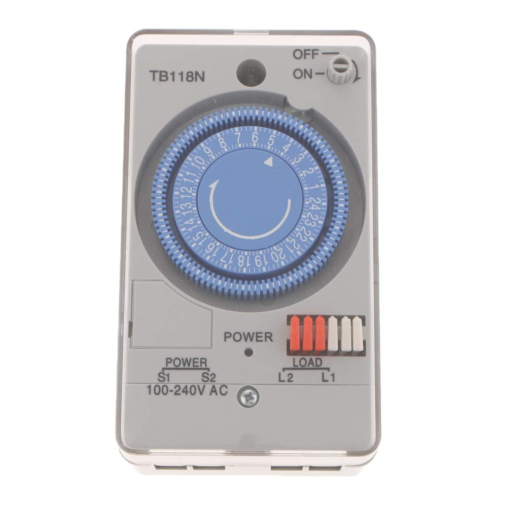3 set 24 ore cronometria timer meccanico temporizzatore relè AC 100-240V