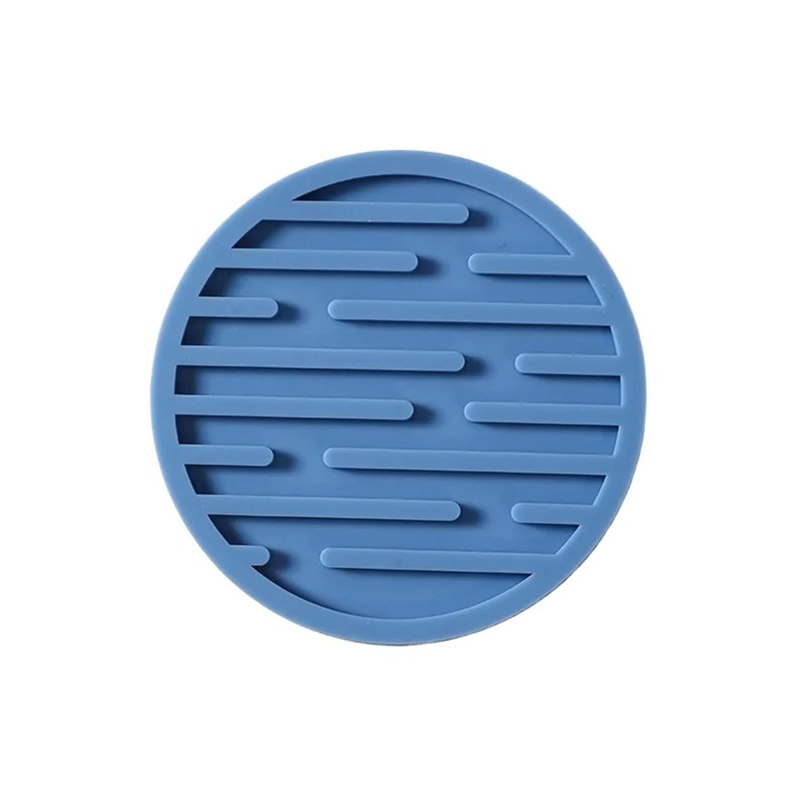 10Pcs 10cm Silicone Coasters Round Heat Resistant Rubber Tea Cup Mat Drink Coffee Mug Glass Beverage Holder Pad for Cap(Color5)