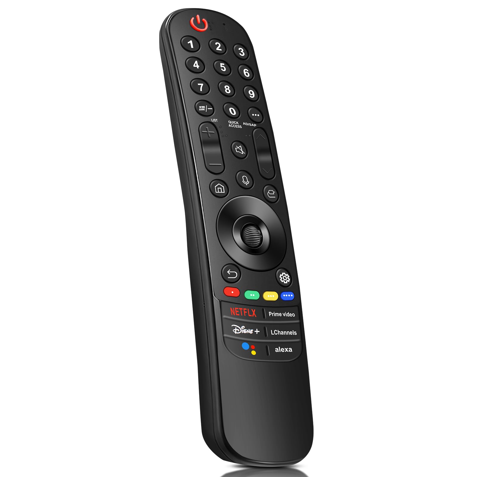 Magic Remote for LG Smart TV Remote Control Replacement with Pointer and Voice Function Compatible for LG 2021 2022 UHD OLED QLED NanoCell 4K 8K Smart TVs (MR22GA MR22GN)