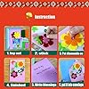 QIAONIUNIU Card Making Kits DIY Handmade Greeting Card Kits for Kids, Christmas Card Folded Cards and Matching Envelopes Thank You Card Art Crafts Crafty Set Gifts for Girls & Boys #3