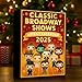 Classic Broadway Shows Advent Calendar 2025, 24 Days Countdown Calendar With 24 Iconic Musical Character Figurines for Christmas Tree Ornaments & Collectibles, Gifts for Broadway Fans, Theater Lovers