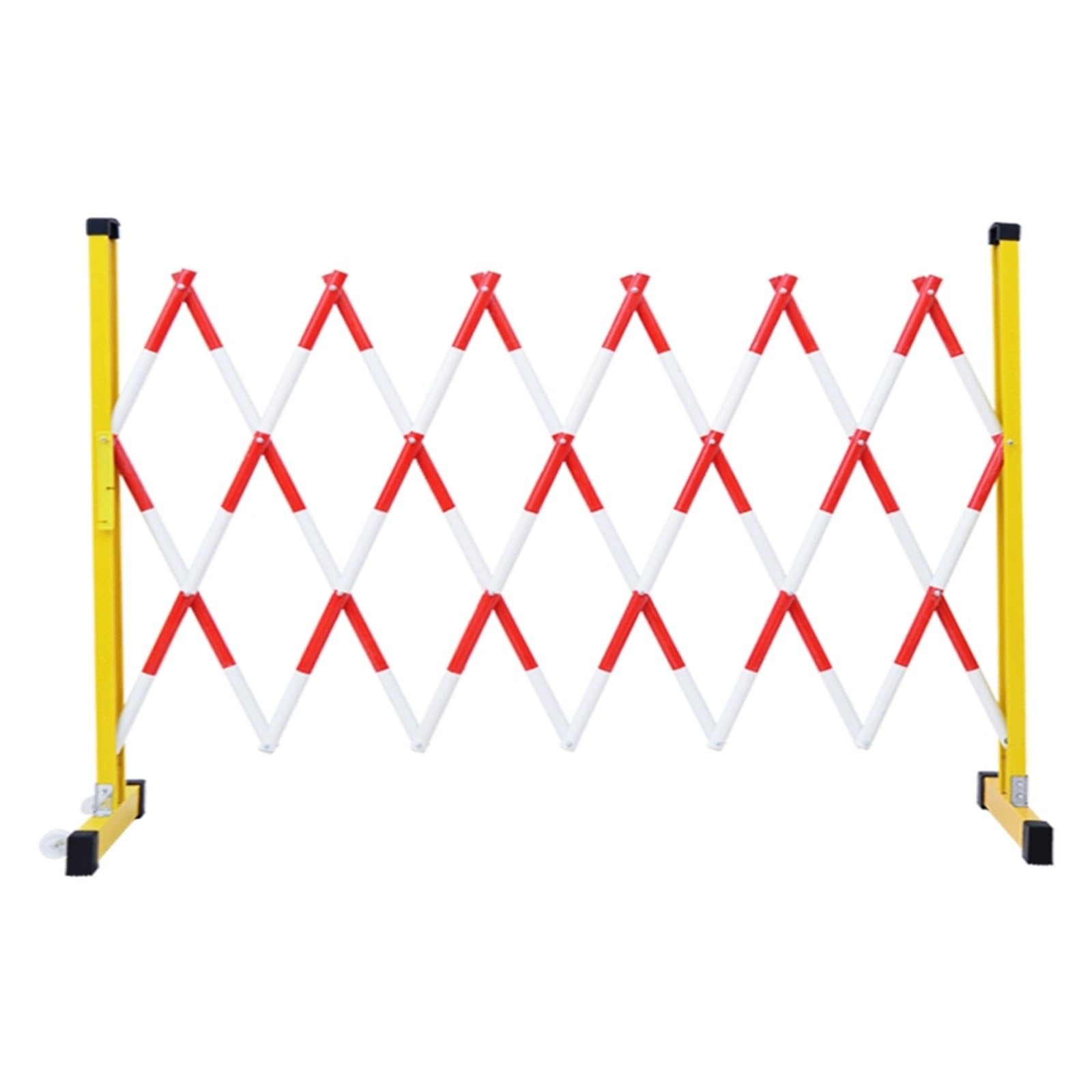 WQPMNYG Expandable Traffic Barrier - Retractable Barricade for Construction and Traffic Control - Durable and Portable Safety Solution
