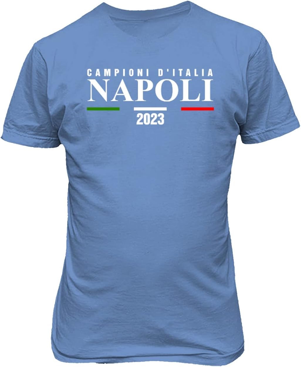 Campioni De Italia Soccer Champions Napoli Fans Unisex T-Shirt : Sports & Outdoors