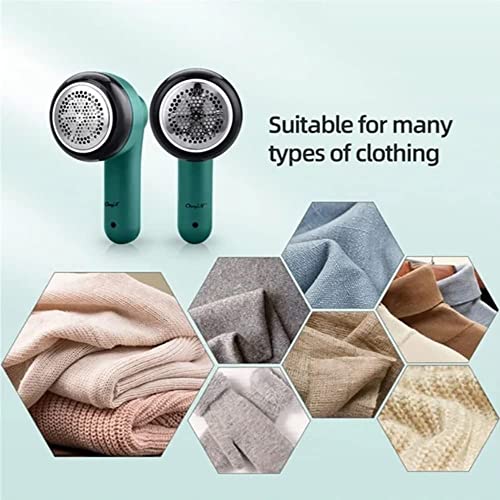 Terrain Hill Electric Lint Remover Rechargeable - Dragentle Electric Lint Remover, Fabric Shaver Fuzz Remover, Sweater Shavers To Remove Pilling, Portable Lint Remover For Clothes (Green) #TOP5