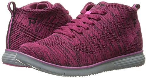 Propét Womens Travelfit High Walking Walking Sneakers Shoes - Burgundy - Size 7.5 4E #TOP6