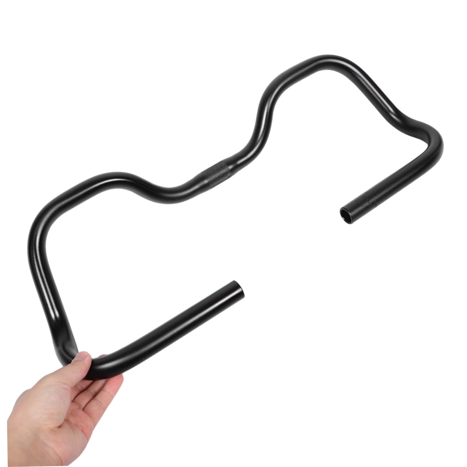 BESPORTBLE Manubrio Farfalla per Mountain Bike Bici da Strada Design Stabile e Ampio Opzioni di Presa Comode Funzione di Rialzo per Comfort Compatibile La Maggior Parte dei Telai delle Bici