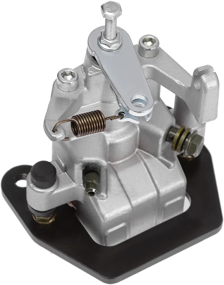 Rear Brake Caliper With Pads replacement For Yamaha UTV Rhino 660 YXR660 4x4 2004-2007, replacement for Rhino 450 2006-2009