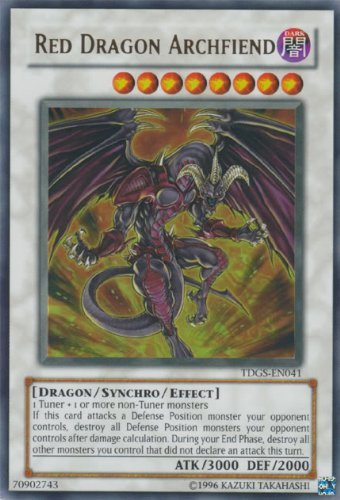Yu-Gi-Oh! - Red Dragon Archfiend (TDGS-EN041) - The Duelist Genesis - 1st Edition - Ultra Rare