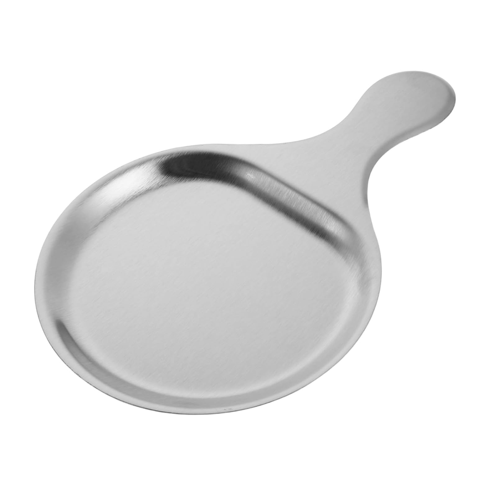 Stainless Steel Square Round Serving Tray for BBQ Steak Snacks Dishwasher Safe Rustproof Outdoor Camping Square Appetizer Platter