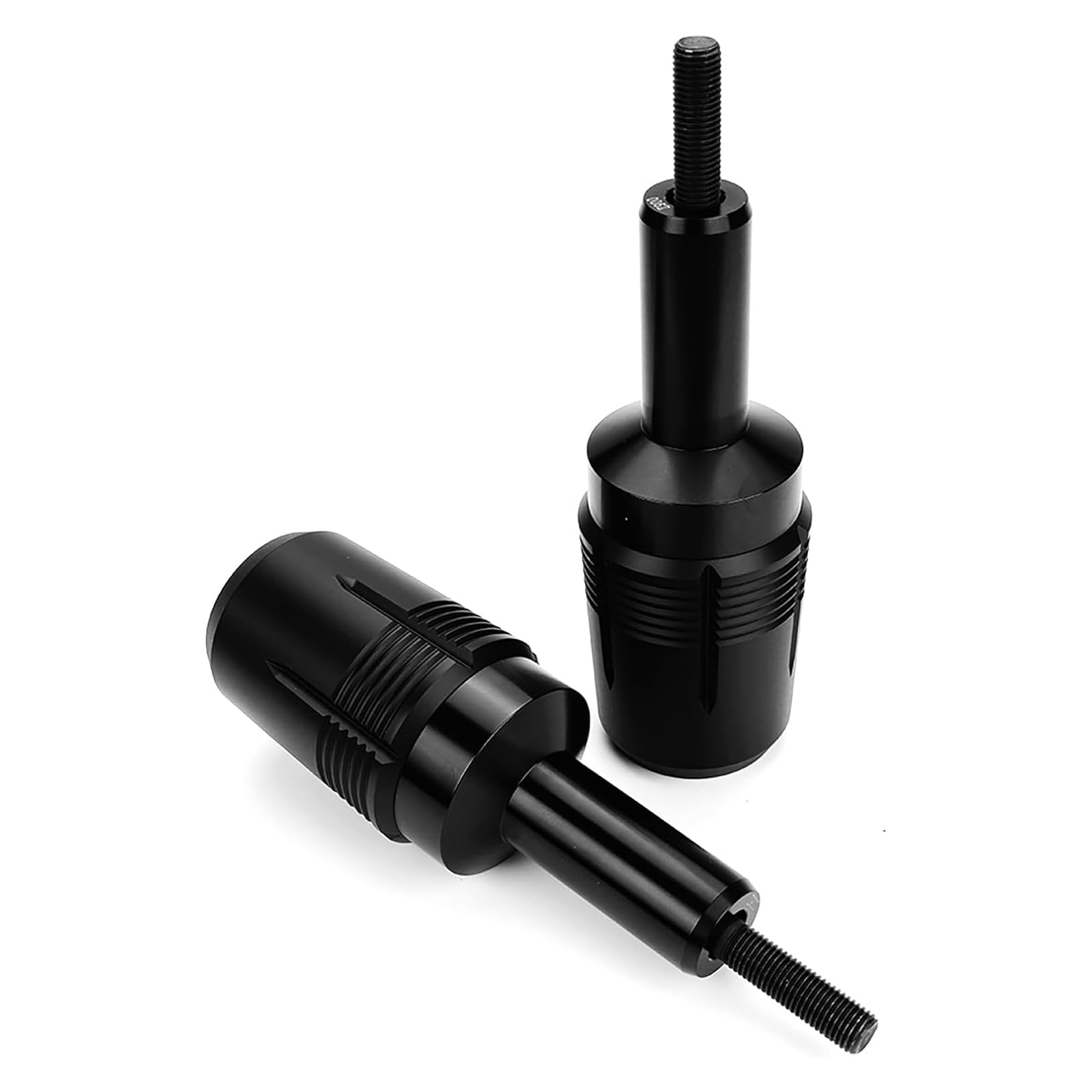 MOWOK Frame Sliders For Kawasaki Z900 2017-2023 - Crash Protectors, Black, CNC Aluminum - View #2