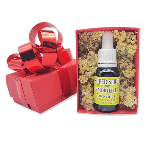 Super sérum de nuit biologique à l'immortelle 15ml le coffret cadeau idéal