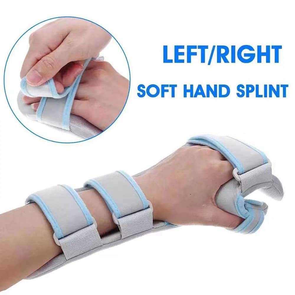 Tutore Polso Pollice Benda Ortesi Bendaggio Elastico da Polso di Compressione di Sostegno Artrite Avvolge Dolore al Polso Tunnel Carpale Mano Brace Right,M