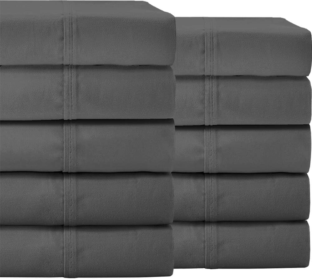 Bare Home Bulk Sheet Set 10 Pack Cal King Premium Ultra